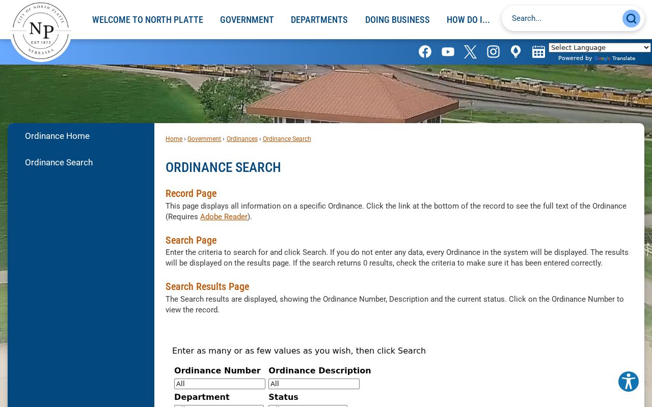North Platte court docket distinction on the city ordinance search instructions
